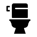 toilet glyph Icon