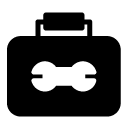 tool box glyph Icon