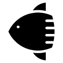topido shark glyph Icon