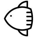 topido shark line Icon