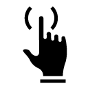 touch glyph Icon