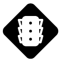 traffic lights sign glyph Icon