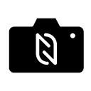 transfer camera share glyph Icon