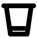 trash_1 line icon