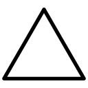 triangle line Icon