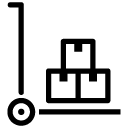 triple box transport line Icon