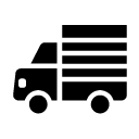 truck glyph Icon
