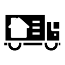 truck glyph Icon