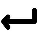 turn line icon