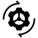 turn three glyph Icon