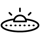 ufo line Icon