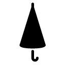 umbrella glyph Icon