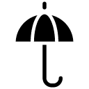 umbrella glyph Icon