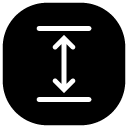 up down glyph Icon