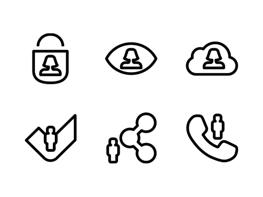 user-interactions-line-icons