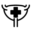 uterus glyph Icon