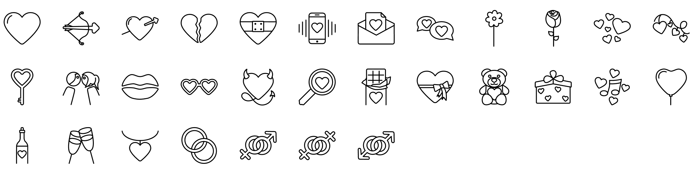 valentine-line-icons-preview