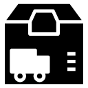 vehicle package glyph Icon