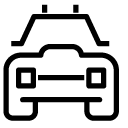 vehicle transportation line Icon