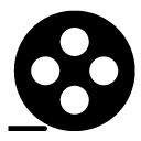 video film glyph Icon