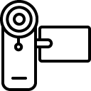 video recorder line Icon