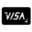 visa glyph Icon