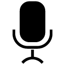 voice record glyph Icon