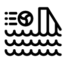 water ball line Icon