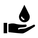 water care glyph Icon