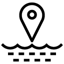 water location line Icon