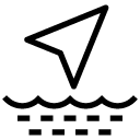 water navigation line Icon