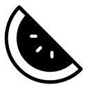 watermelon glyph Icon