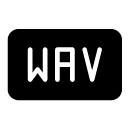 wav glyph Icon