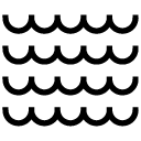 waves 3 line Icon