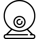 webcam line Icon