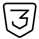 website protection line Icon