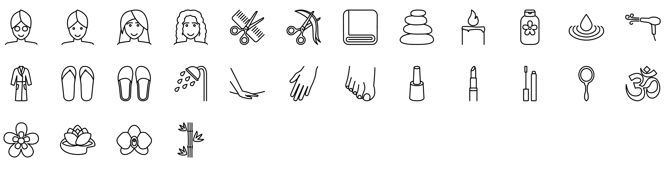 wellness-and-spa-line-icons-preview