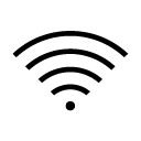wifi connection glyph Icon