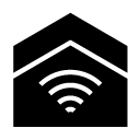 wifi home glyph Icon