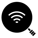 wifi search glyph Icon