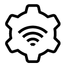 wifi settings line Icon