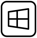 windows_1 line Icon