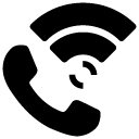 wireless call glyph Icon