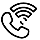 wireless call line Icon