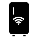 wireless fridge glyph Icon