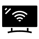 wireless monitor glyph Icon
