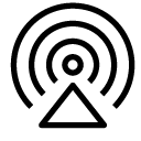 wireless signal line Icon
