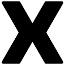 x glyph Icon copy
