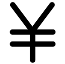 yen line icon