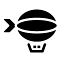 zeplin glyph Icon